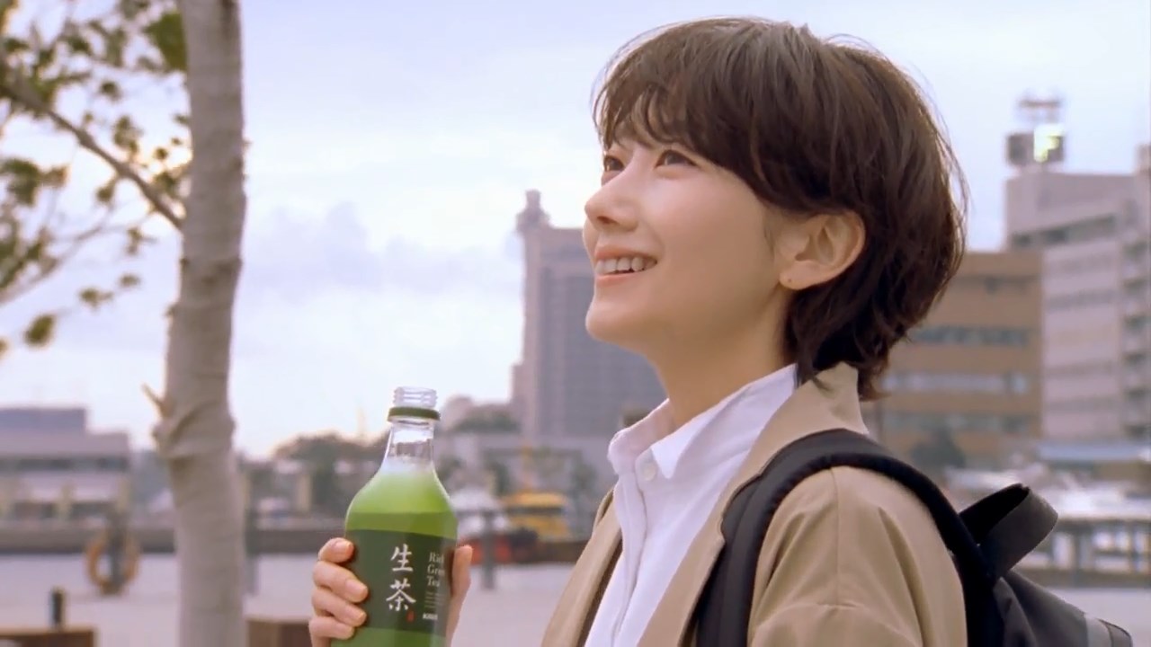 波瑠 キリン 生茶 「春の散歩」篇