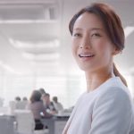 桐山マキ スマイルザメディカルA「あきらめないで」篇 ライオン