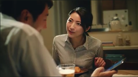 鹿嶋ゆかり ANA CM 旅割 スケルトンカヤック