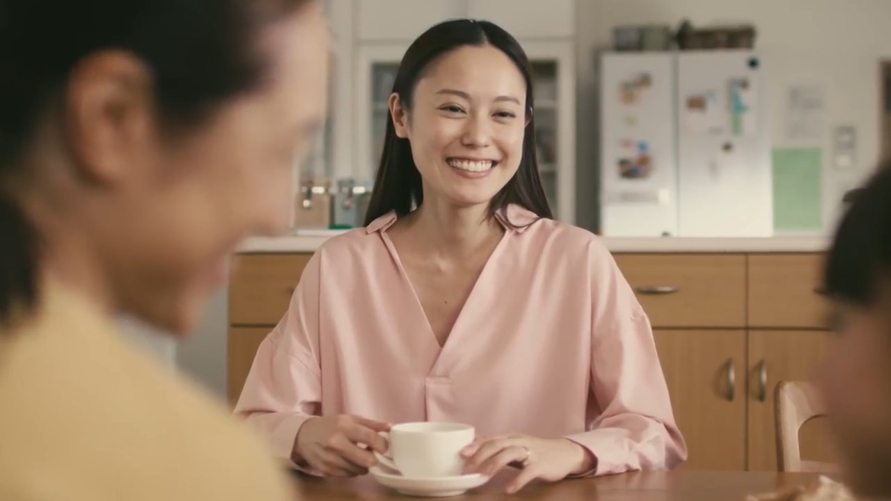 奥山奈々 日東紅茶「母と娘」編