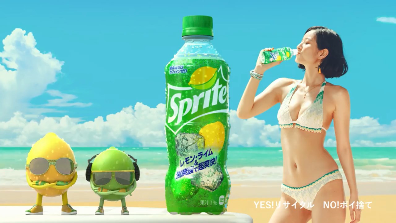 入夏 CM スプライト 「LEMONHEAD&LIMEHEAD」篇