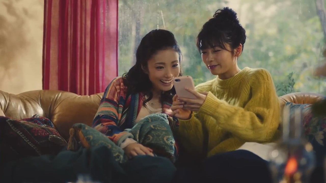 TikTok 上戸彩 小芝風花 CM