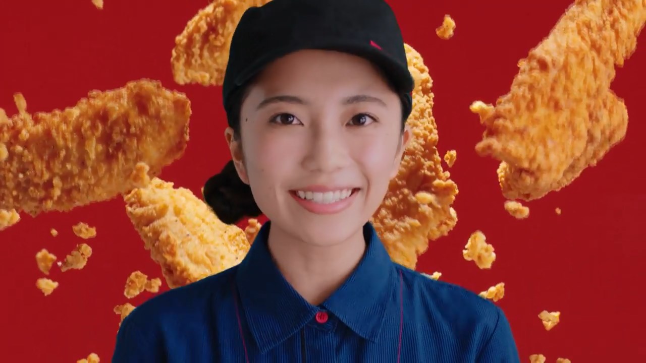 マクドナルド サクッとチキンスティック「サクッと」篇 今井春花 CM