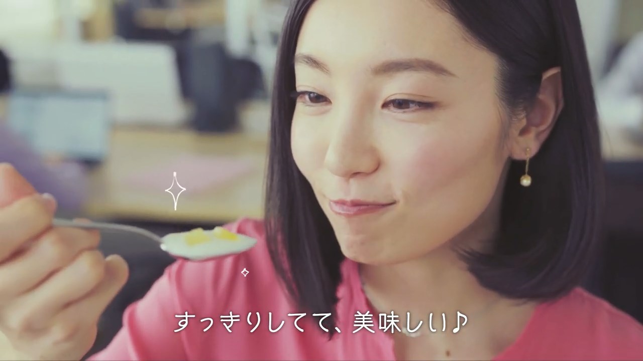 向里憂香 朝食りんごヨーグルト「ごちスメ」