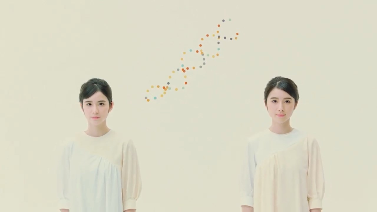 中外製薬 おしえて がんゲノム医療「双子」篇 鈴木みな・まりあ