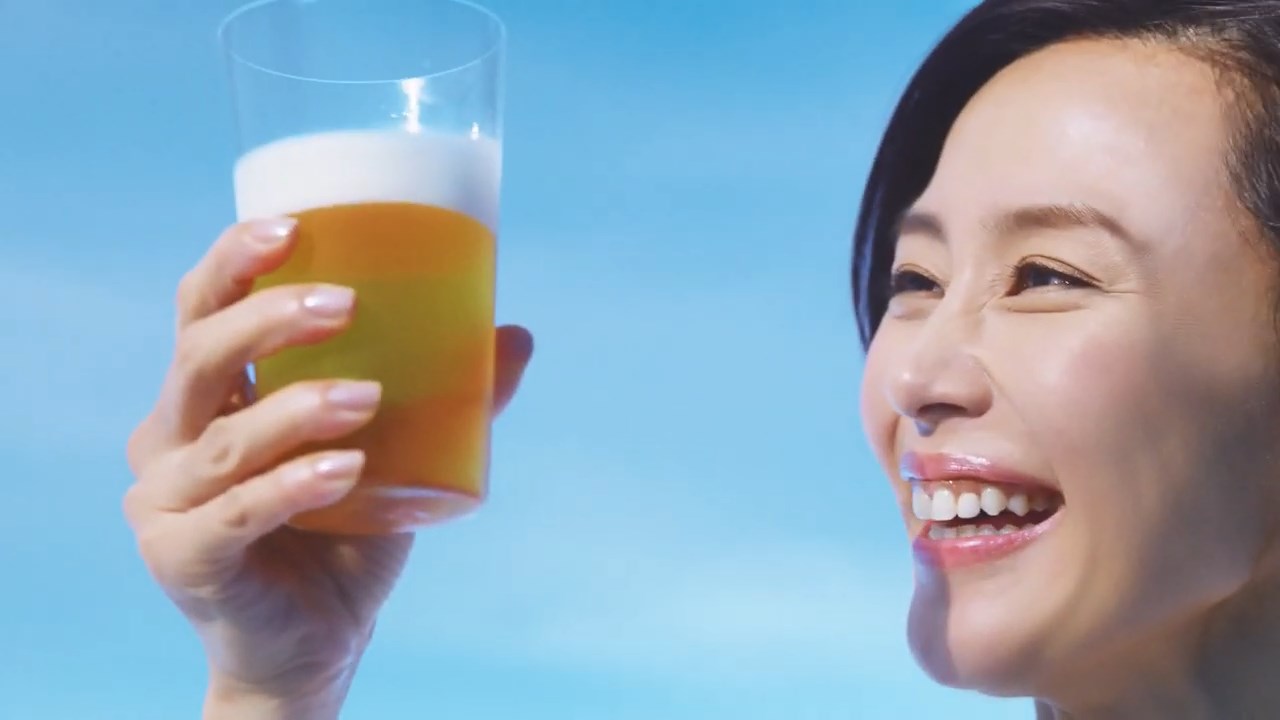 キリン カラダFREE 「お腹まわりの脂肪を減らす」篇 木村佳乃