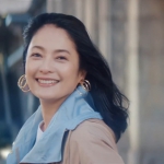 熊沢千絵 DoCLASSE CM「二重織リバーシブル・パーカー」