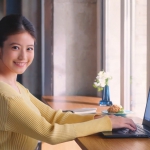 NECの14型 ノートPC 今田美桜 CM