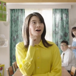 桜田ひより 「キッコーマン 調製豆乳」ＣＭ 「豆乳の唄　朝」篇