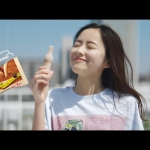 パピコ 堀田真由「リフレッシュ&ゴー」篇