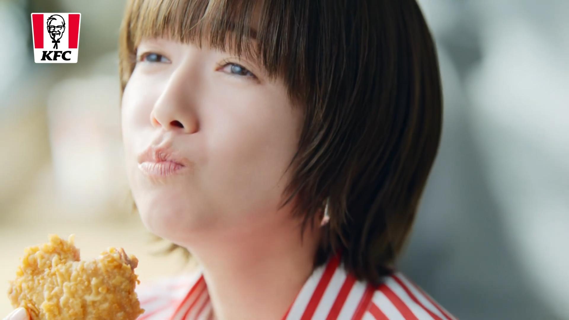 佐藤栞里 ケンタッキー ブランドCM「しあわせの天才」 KFC